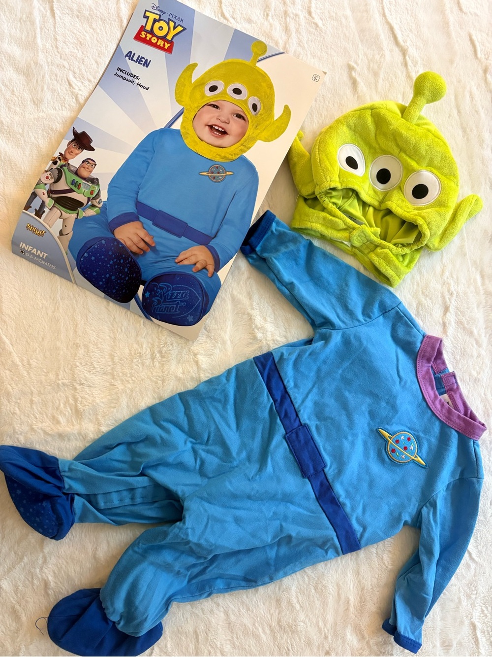 Toy Story Alien infant costume 0-6 months